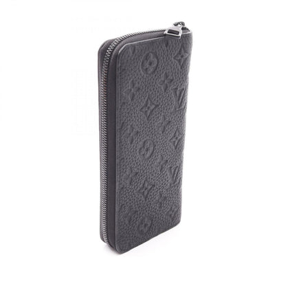 Louis Vuitton Round Wallet Zippy Vertical Noir Leather — view 2
