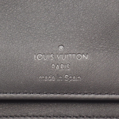 Louis Vuitton Round Wallet Zippy Vertical Noir Leather — view 5