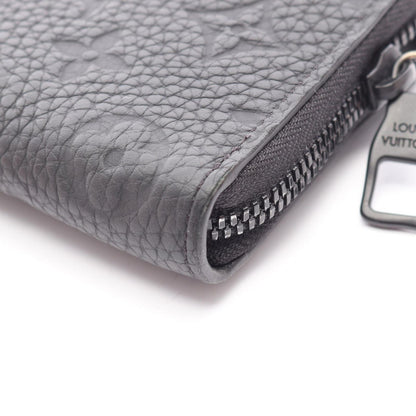 Louis Vuitton Round Wallet Zippy Vertical Noir Leather — view 9