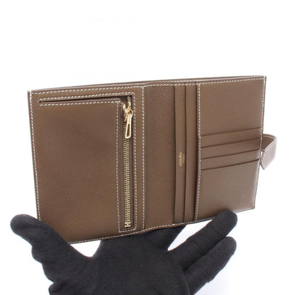 Hermes Bifold Wallet Bearn Compact Etoupe — view 3