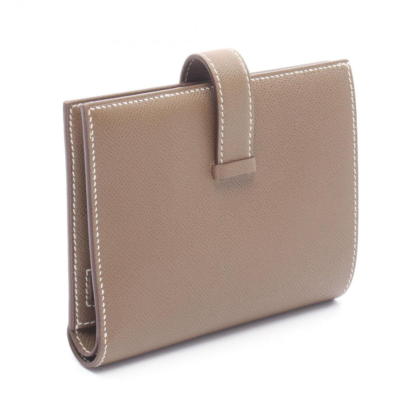 Hermes Bifold Wallet Bearn Compact Etoupe — view 2