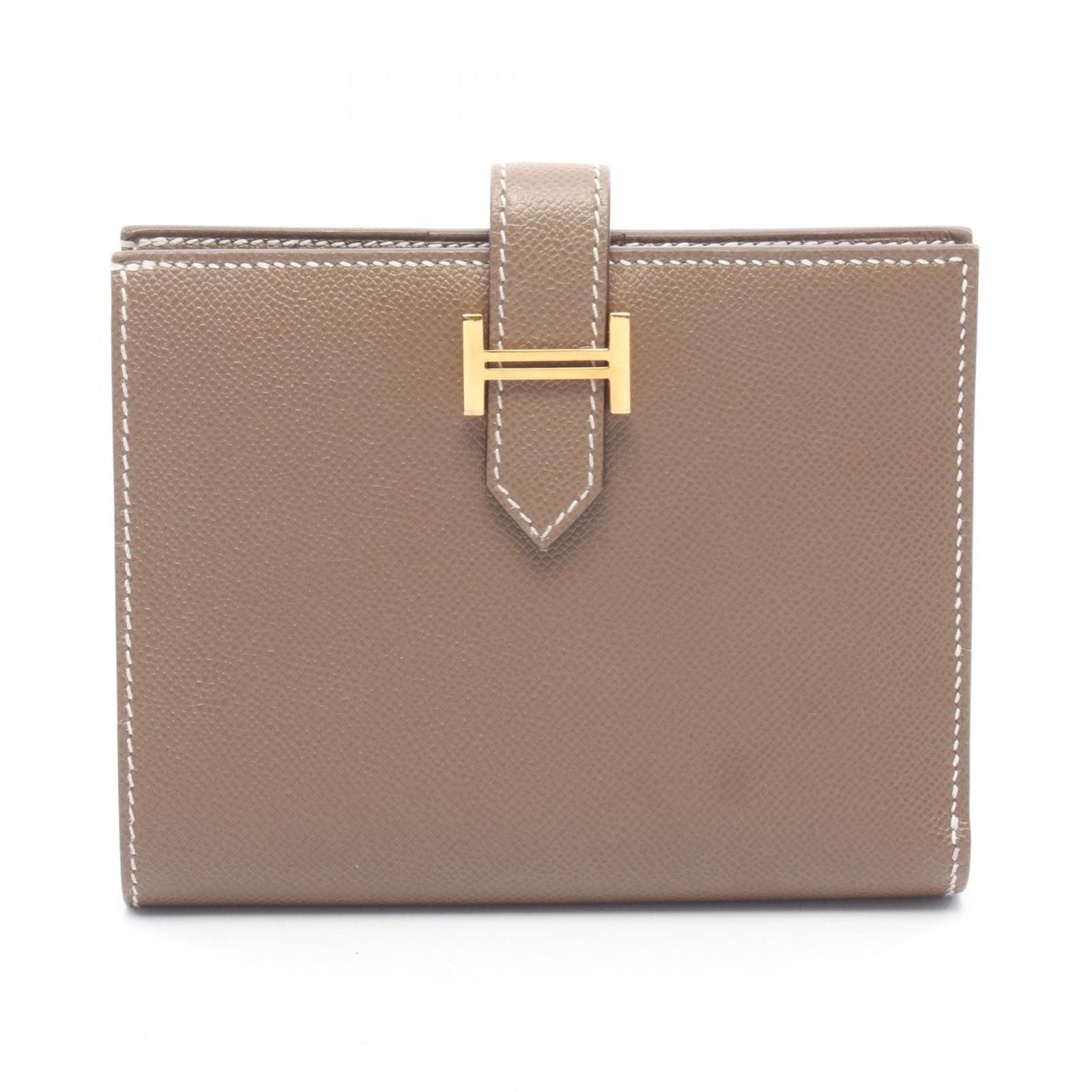 Hermes Bifold Wallet Bearn Compact Etoupe