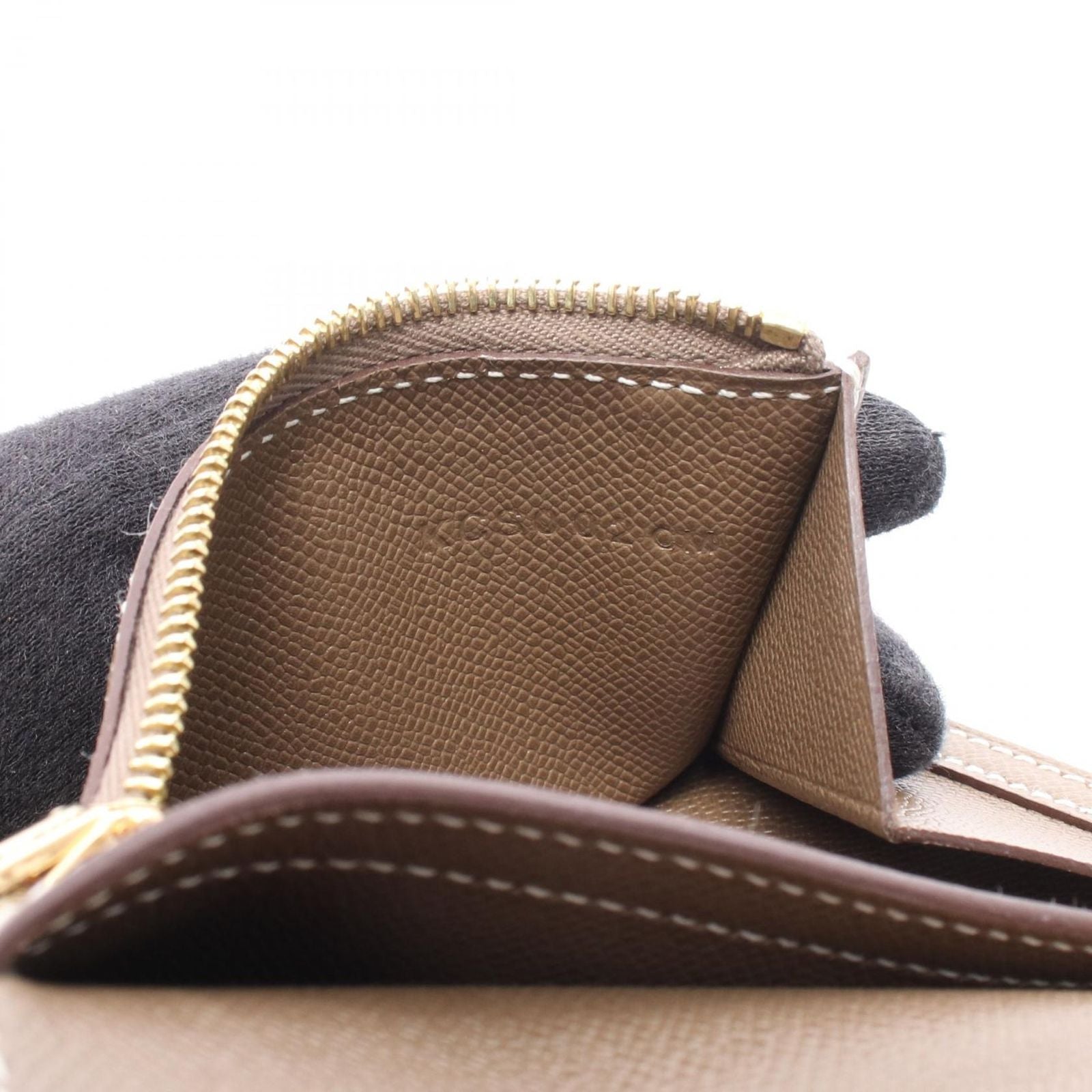 Hermes Bifold Wallet Bearn Compact Etoupe — view 6