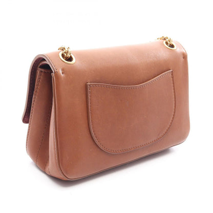 Chanel Shoulder Bag 2.55 Mademoiselle Chain Brown Leather Double Flap — view 2