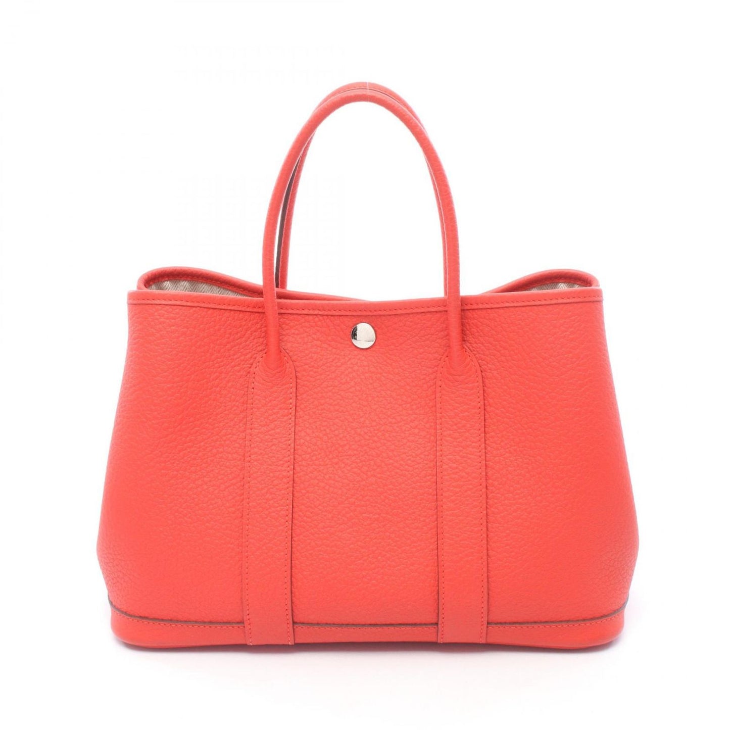 Hermes Tote Garden Party TPM le Ju Pivoine Leather