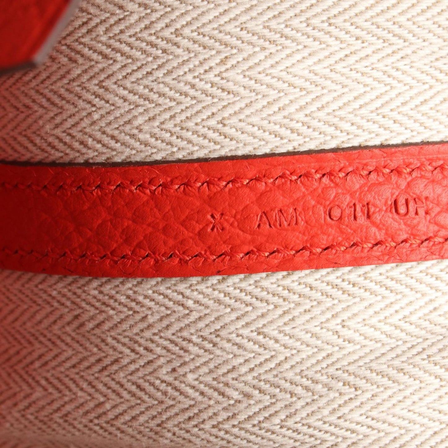 Hermes Tote Garden Party TPM le Ju Pivoine Leather — view 5