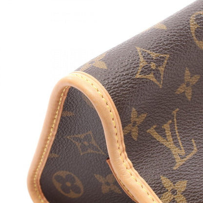 Louis Vuitton Shoulder Bag Popincourt Long Canvas Leather — view 7