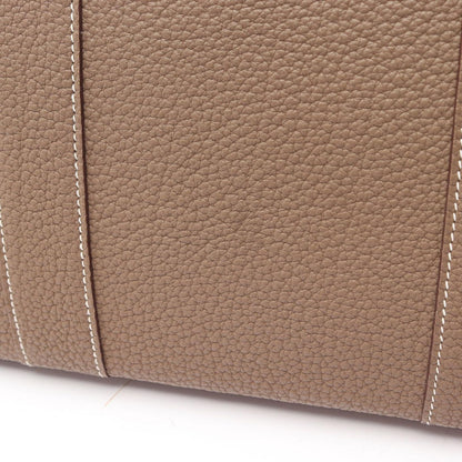 Hermes Tote Garden Party PM Etoupe Leather — view 7