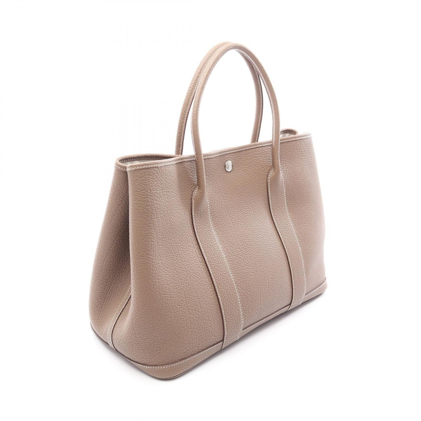 Hermes Tote Garden Party PM Etoupe Leather — view 2