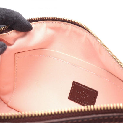 Louis Vuitton Shoulder Bag Pochette Catherine Cerise Canvas Leather — view 6