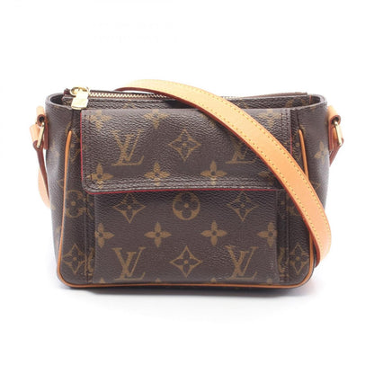 Louis Vuitton Shoulder Bag Viva City PM Canvas Leather