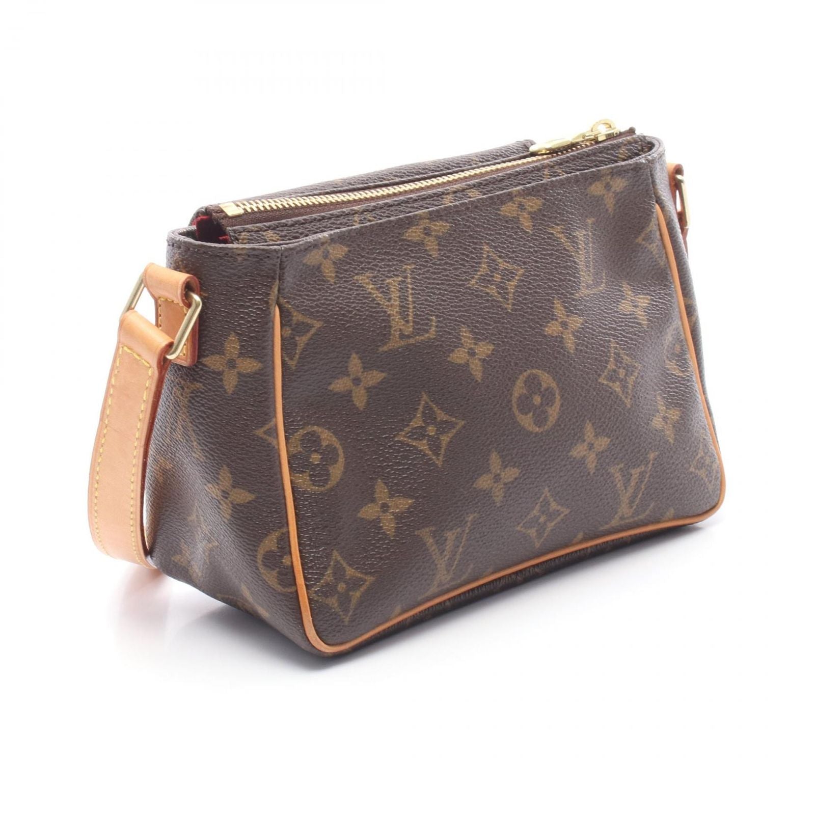 Louis Vuitton Shoulder Bag Viva City PM Canvas Leather — view 2