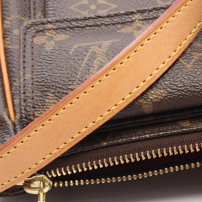 Louis Vuitton Shoulder Bag Viva City PM Canvas Leather — view 8