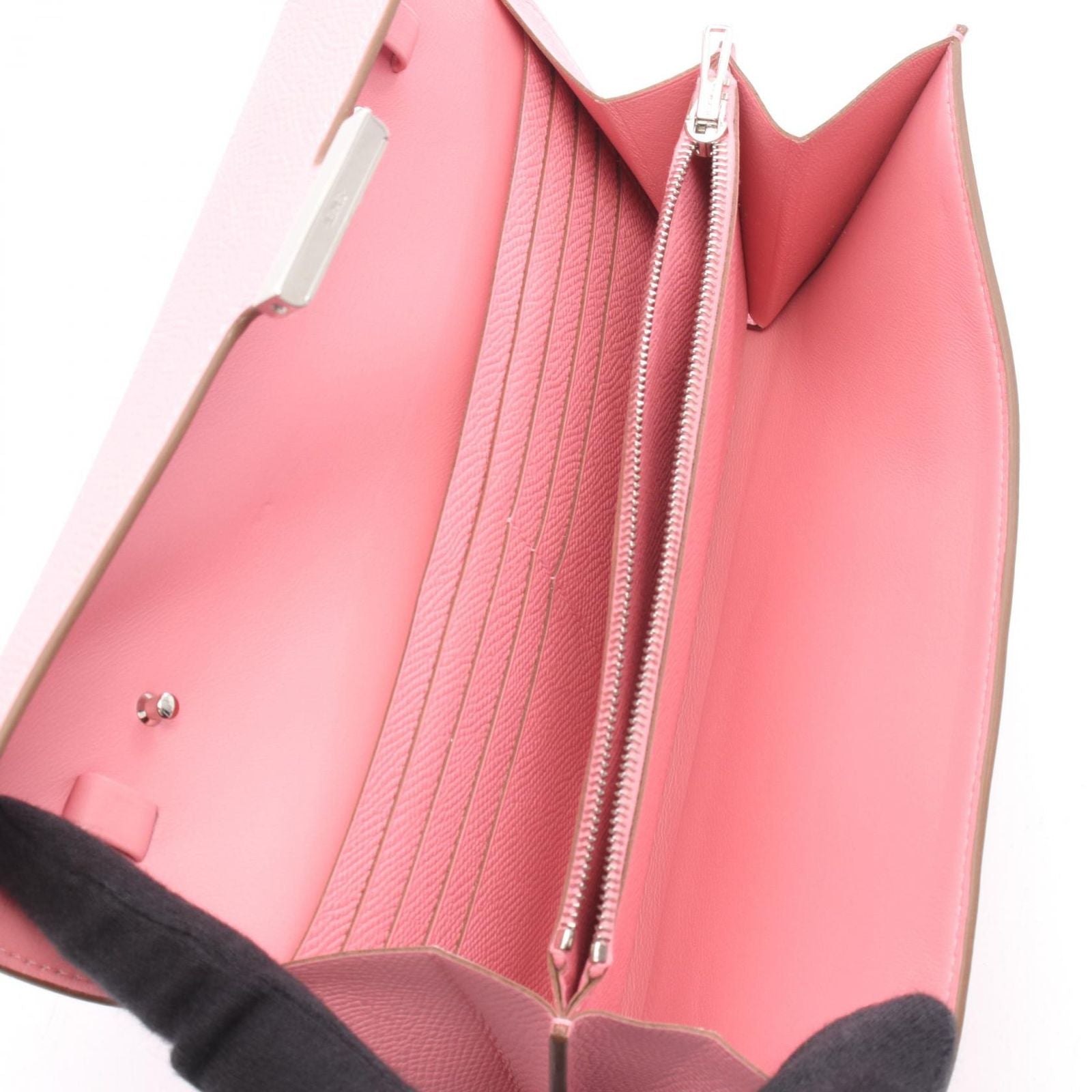 Hermes Shoulder Bag Constance Long Tougo Rose Confetti Leather Calf — view 3