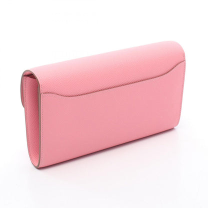 Hermes Shoulder Bag Constance Long Tougo Rose Confetti Leather Calf — view 2