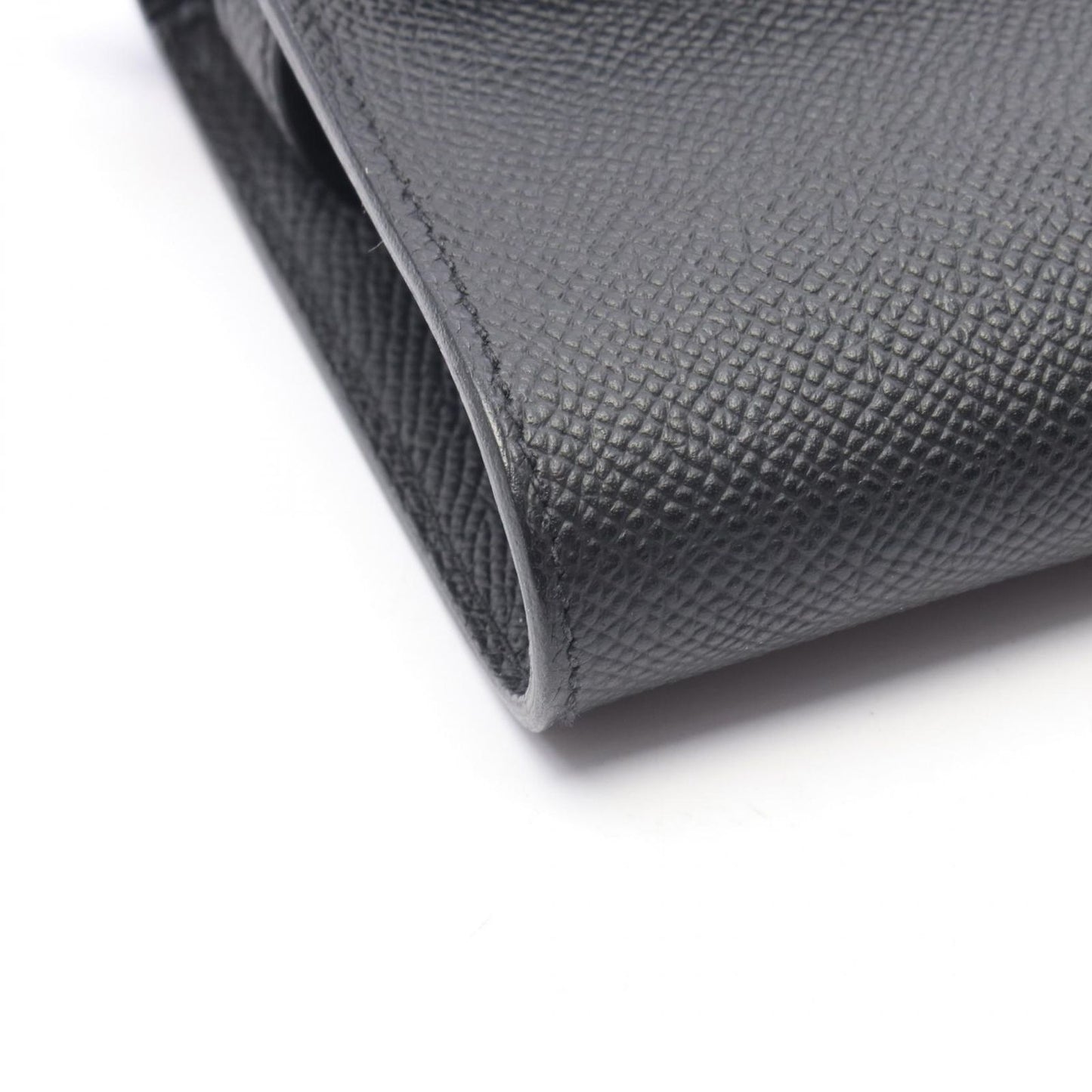 Hermes Shoulder Bag Kelly Tougo Black Leather Calf — view 6