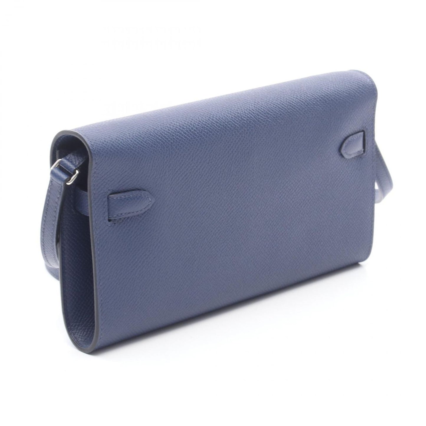 Hermes Shoulder Bag Kelly Tougo Blue Leather Calf Saffiano — view 2