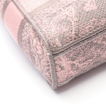 Dior Handbag Lady D-joy 2-Way Pink Gray Canvas — view 6