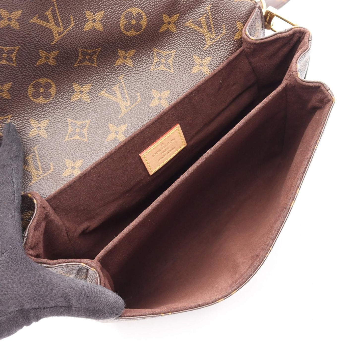 Louis Vuitton Handbag Pochette Metis 2-Way Canvas Leather — view 3