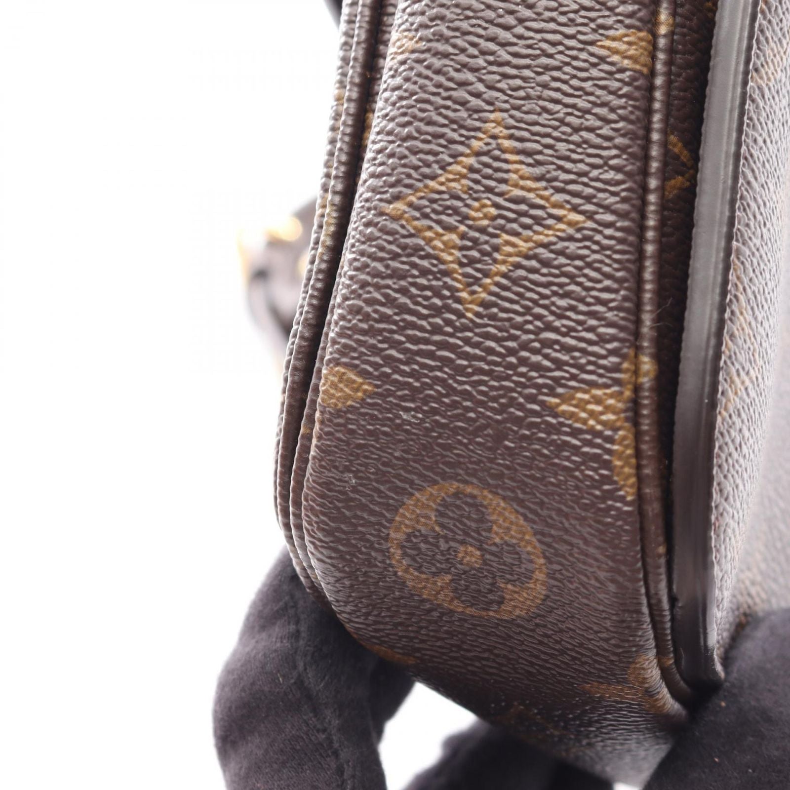 Louis Vuitton Handbag Pochette Metis 2-Way Canvas Leather — view 8