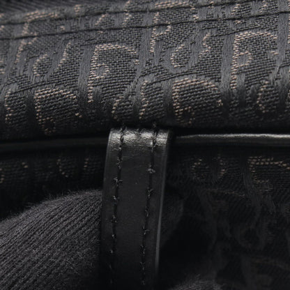 Dior Handbag Street Chic Trotter Black Canvas Leather — view 9
