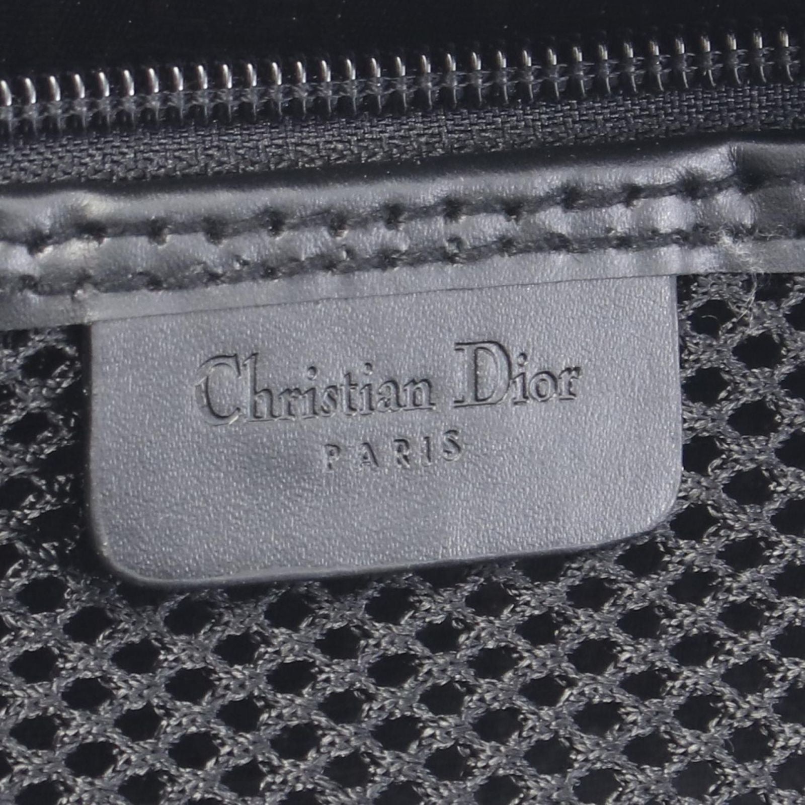 Dior Handbag Street Chic Trotter Black Canvas Leather — view 4