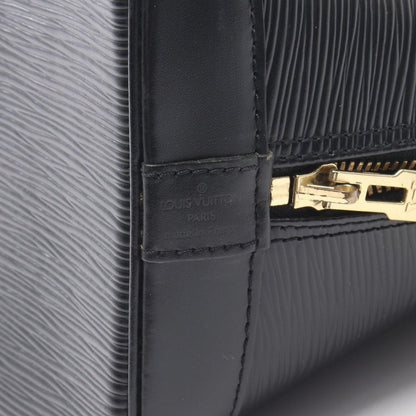 Louis Vuitton Handbag Alma Noir Leather — view 4