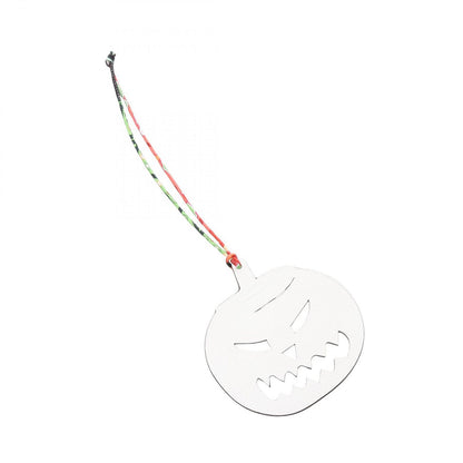 Hermes Charm Petit Ash Jack O'lantern Candy White Pumpkin Keychain — view 2
