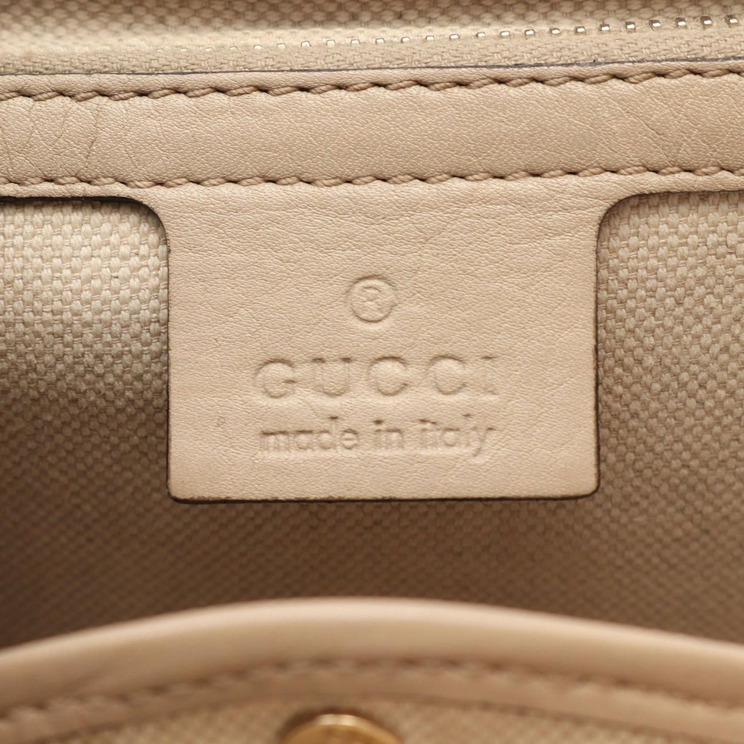 Gucci Handbag New Bambbu 2-Way Gray Leather Hand — view 4