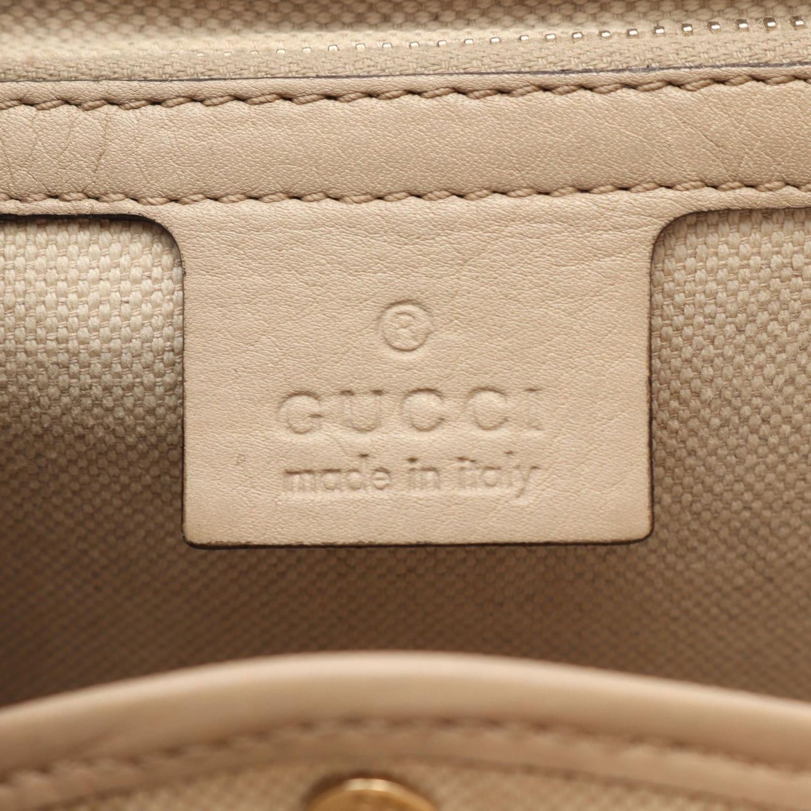 Gucci Handbag New Bambbu 2-Way Gray Leather Hand — view 4