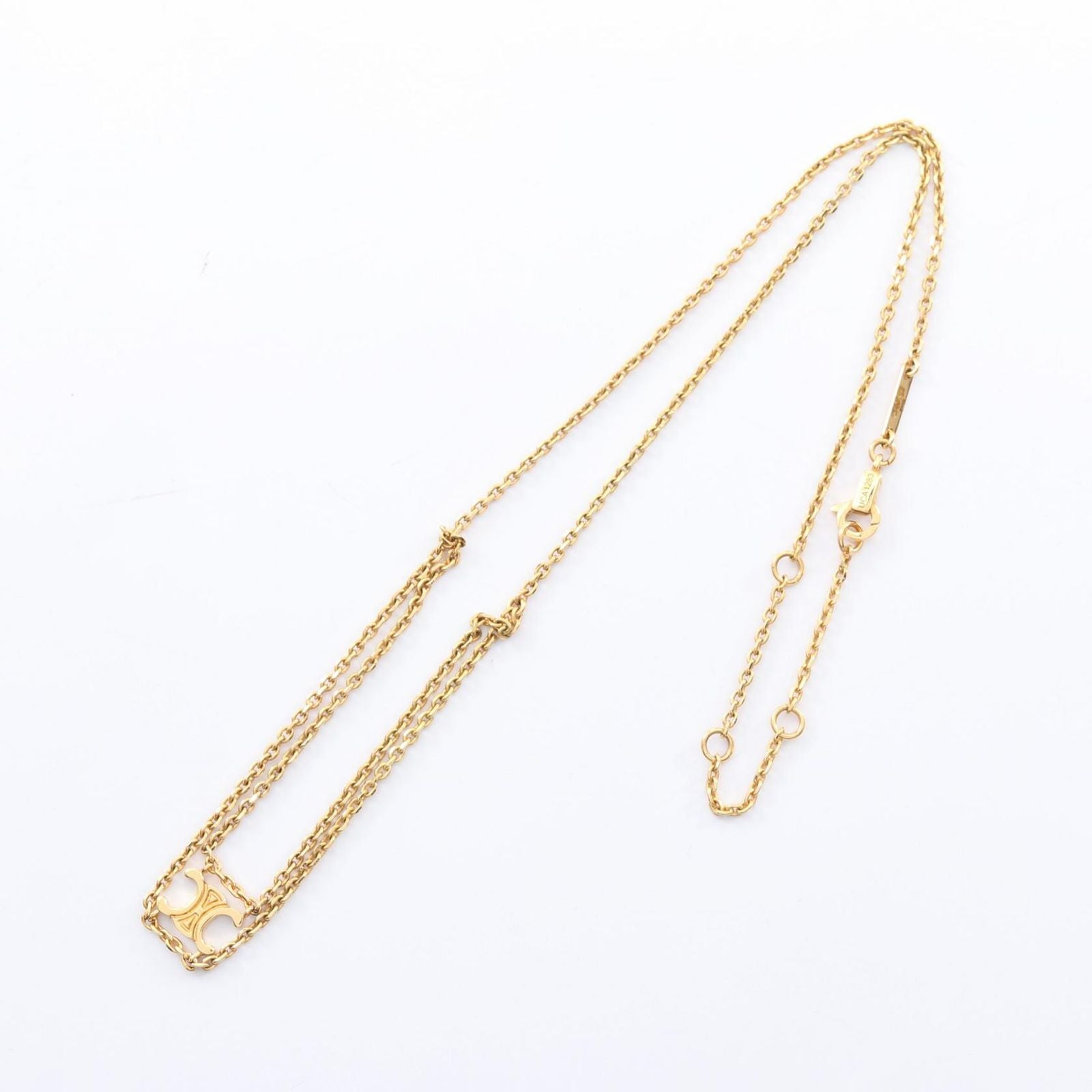 Celine Necklace Triomphe Gold — view 2