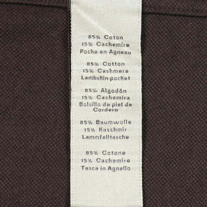 Hermes Short Sleeve T-Shirt Leather Patch Crew Neck Cotton — view 4