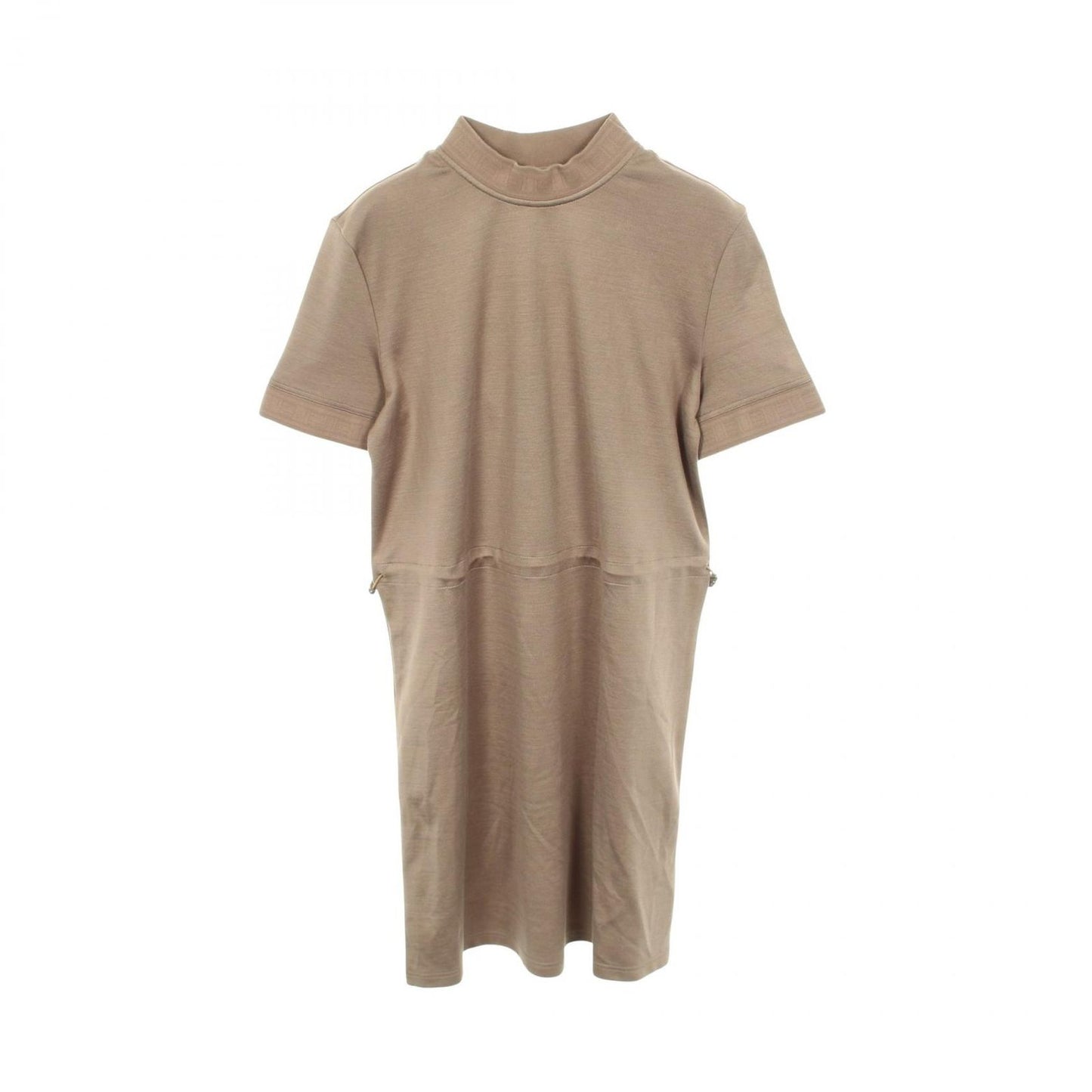 Hermes Dress Short Sleeve Cotton Silk