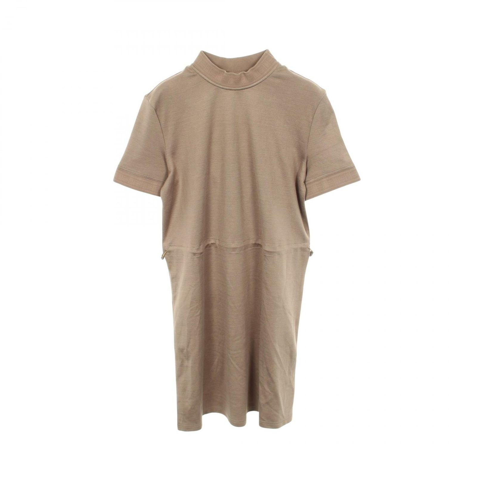 Hermes Dress Short Sleeve Cotton Silk