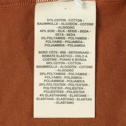 Hermes Dress Short Sleeve Cotton Silk — view 4