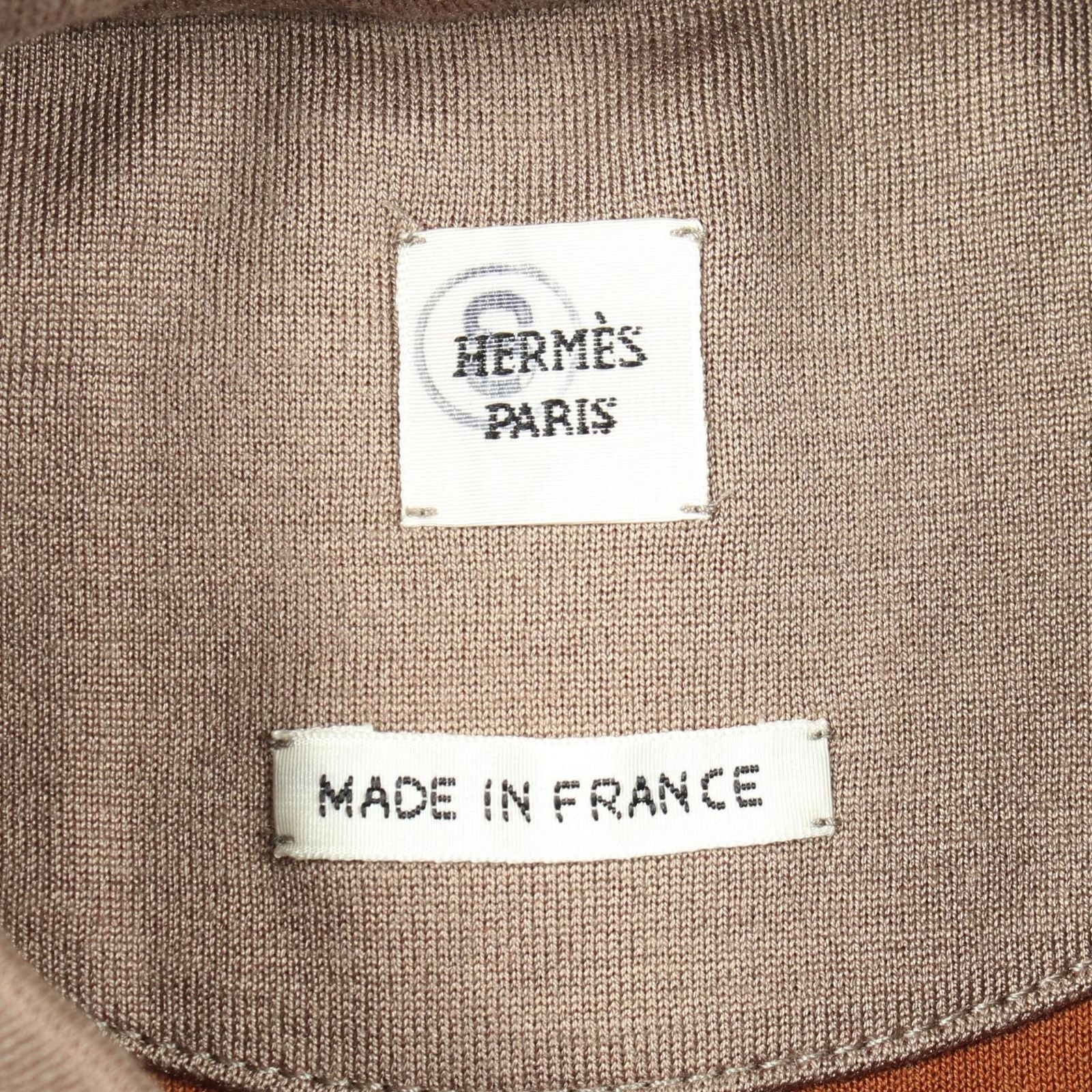 Hermes Dress Short Sleeve Cotton Silk — view 3