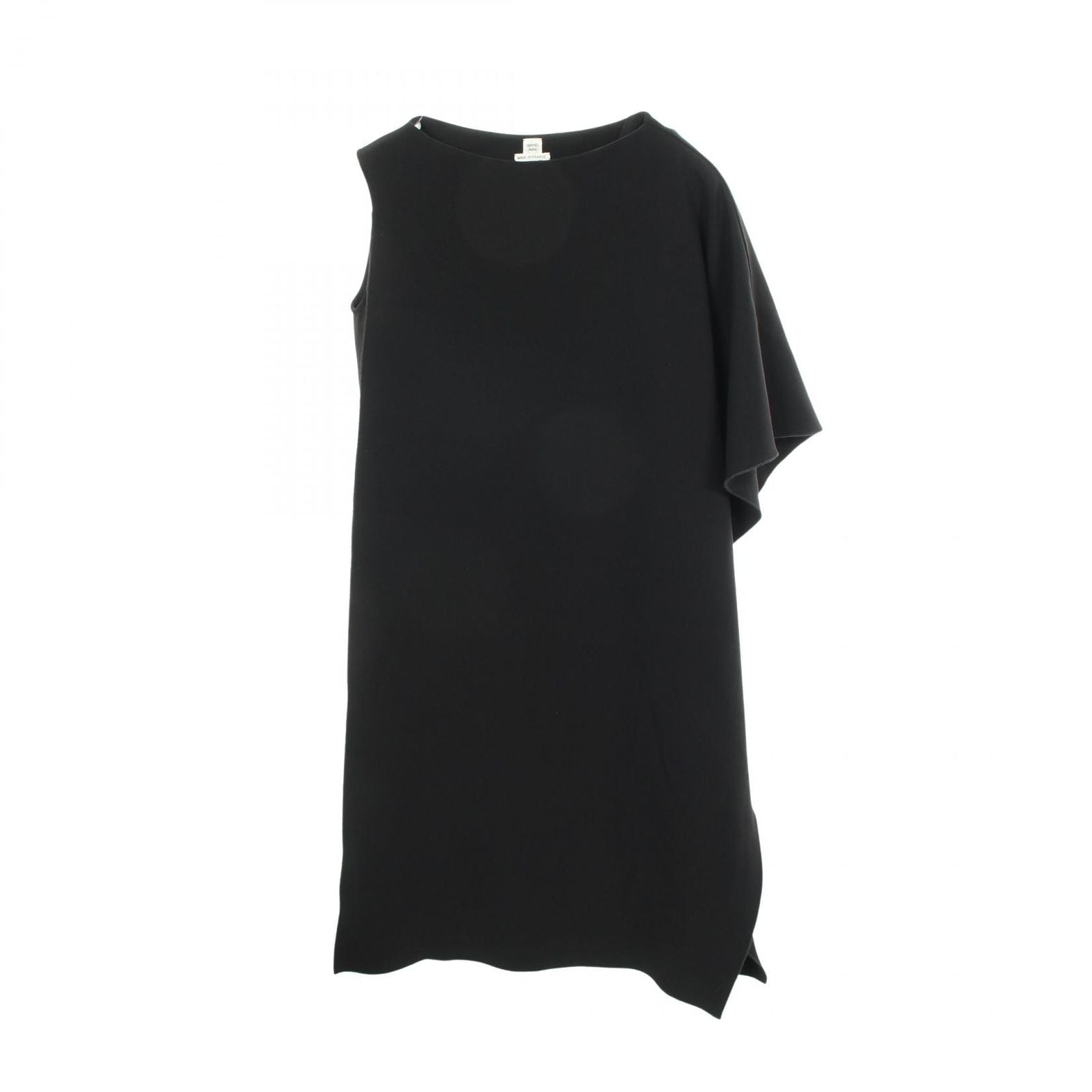 Hermes Dress Asymmetric Sleeveless Wool