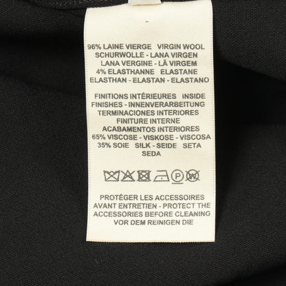 Hermes Dress Asymmetric Sleeveless Wool — view 4