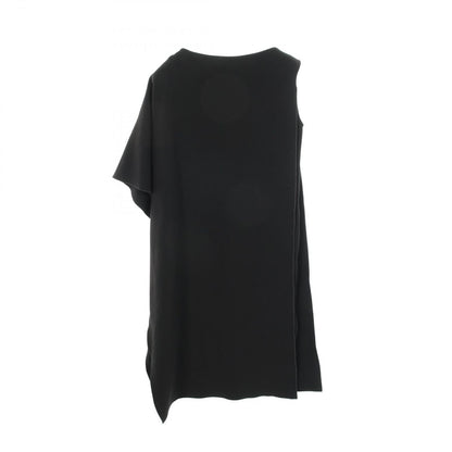Hermes Dress Asymmetric Sleeveless Wool — view 2