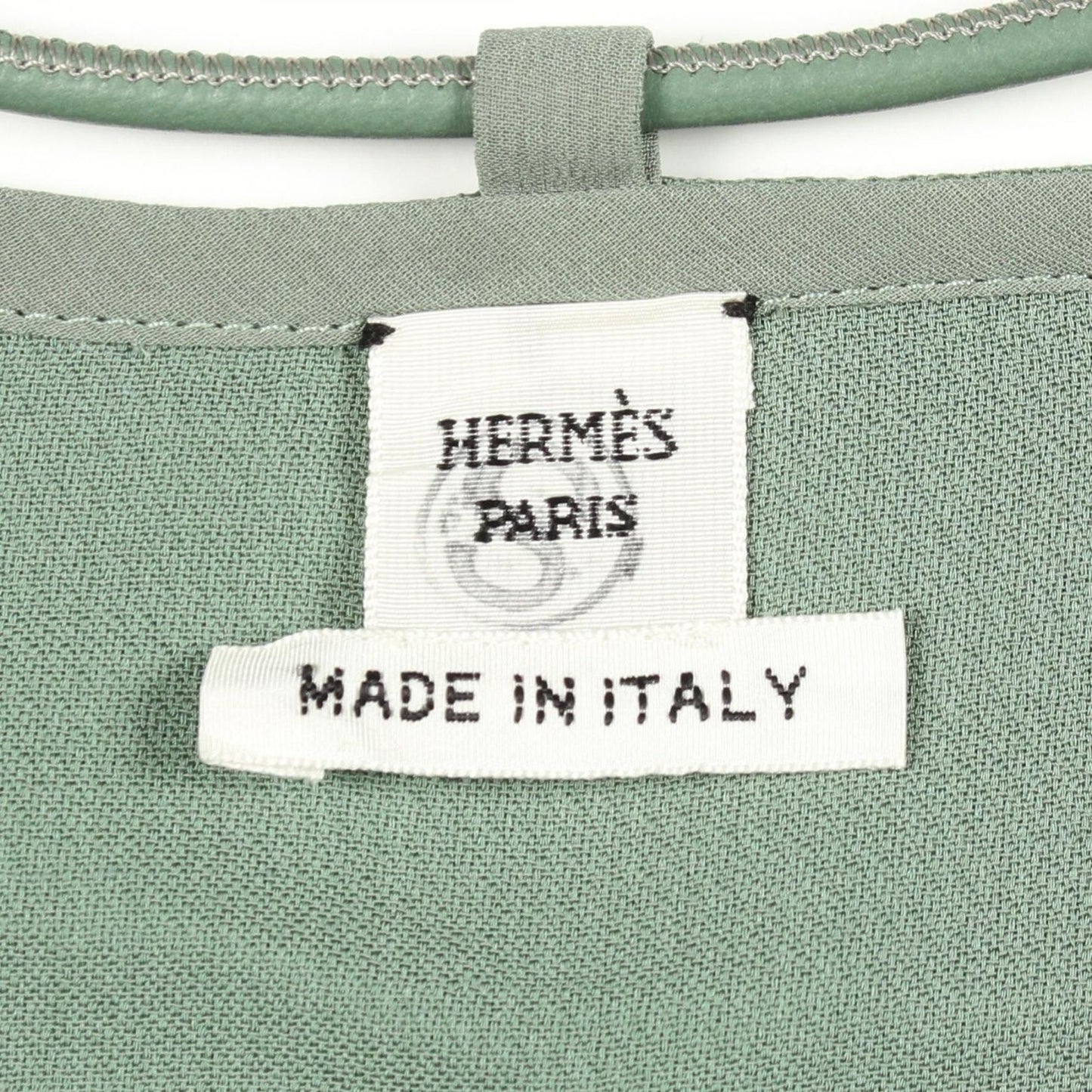 Hermes Blouse Ruffle Silk Cotton — view 3