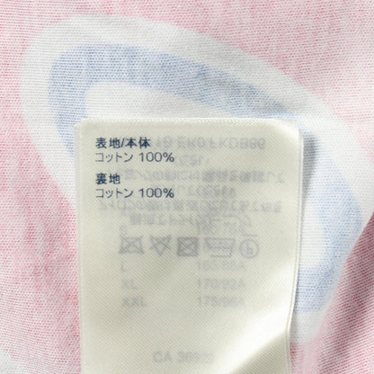 Louis Vuitton Dress Graphic Print Statement Sequin Short Sleeve Ek0 Cotton — view 4