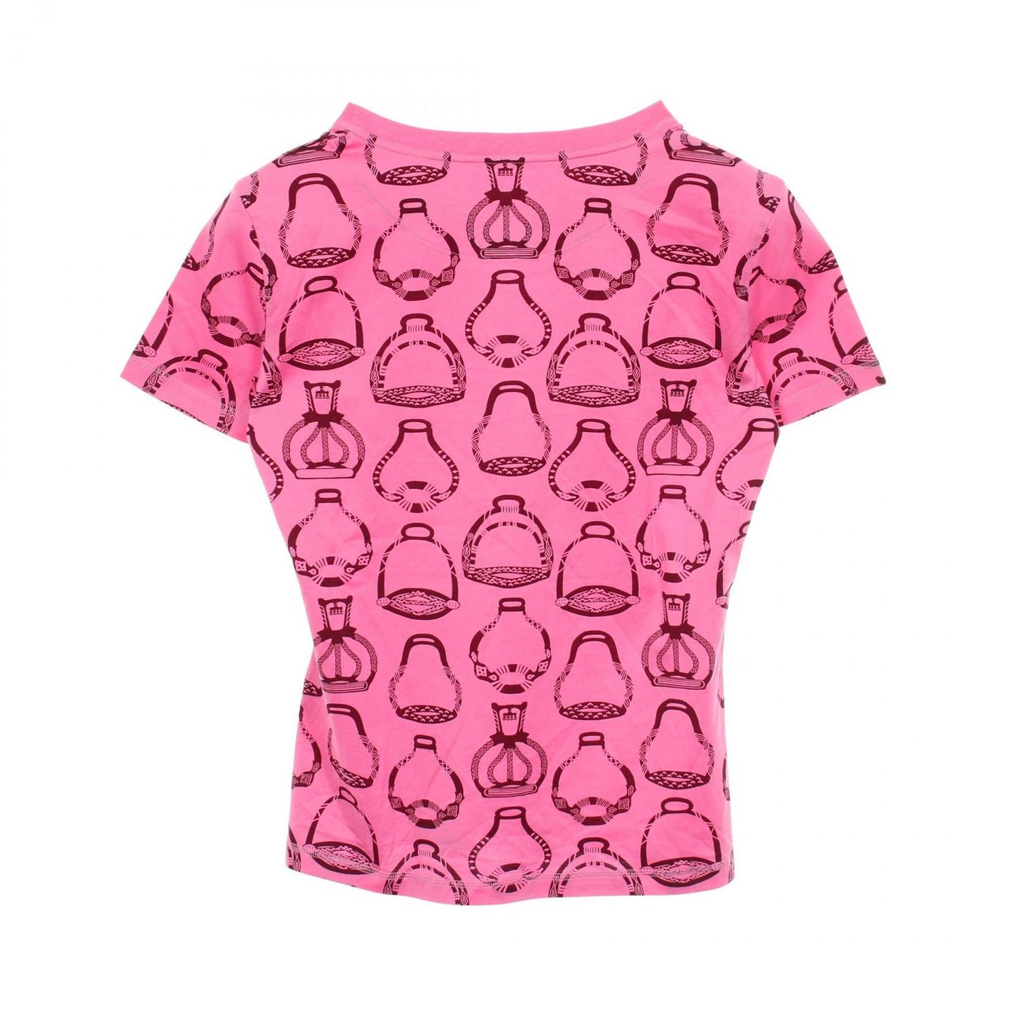 Hermes Short Sleeve T-Shirt Fantaisie D'etrier Cotton — view 2