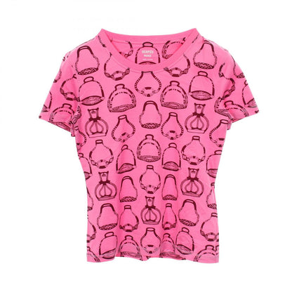Hermes Short Sleeve T-Shirt Fantaisie D'etrier Cotton
