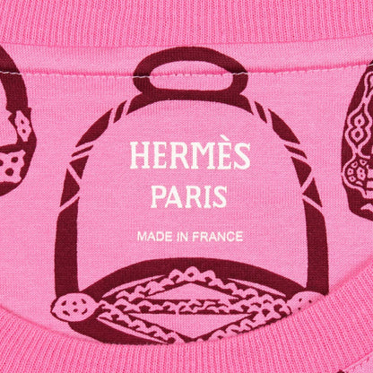Hermes Short Sleeve T-Shirt Fantaisie D'etrier Cotton — view 3