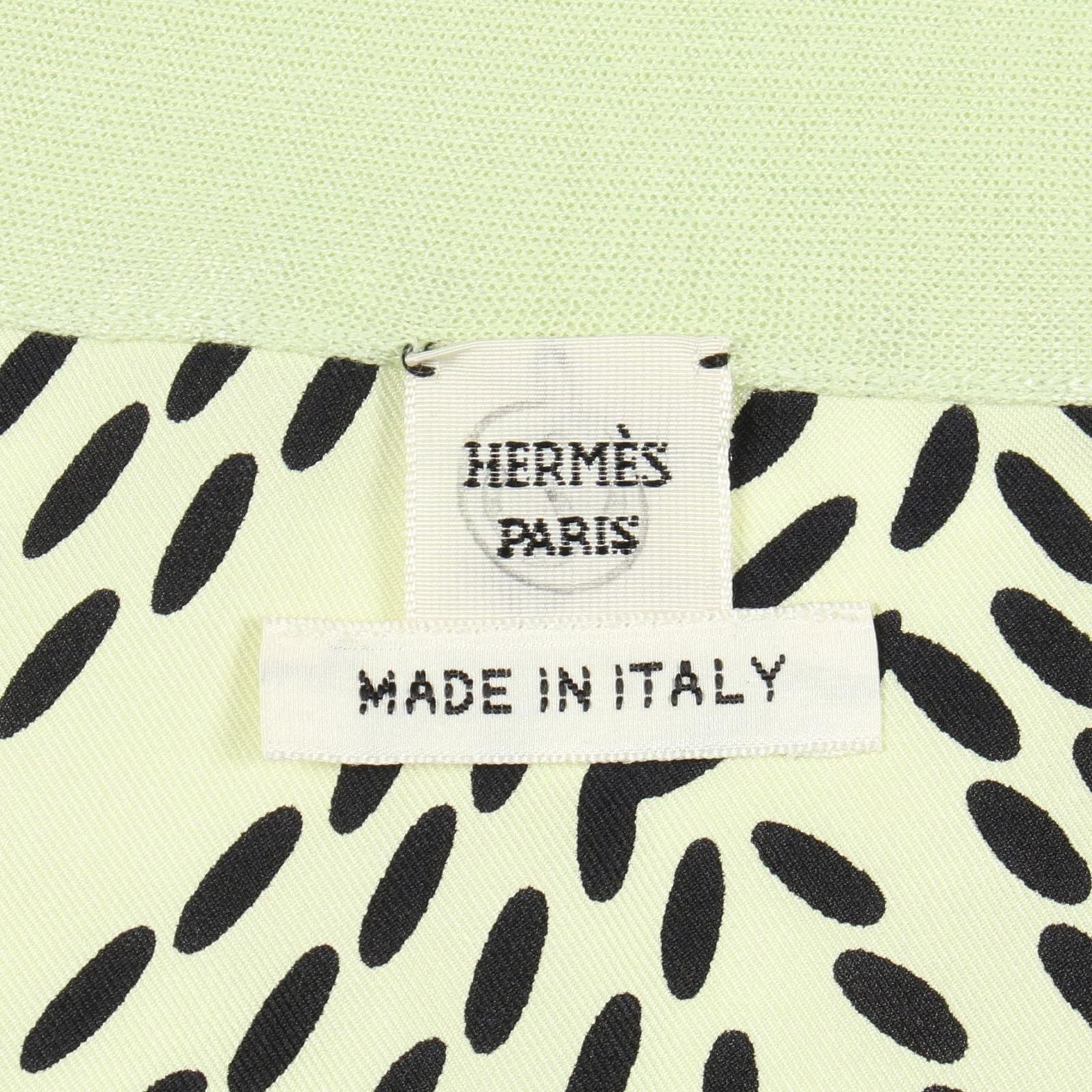 Hermes Cardigan Knit Switch Silk Cotton — view 3