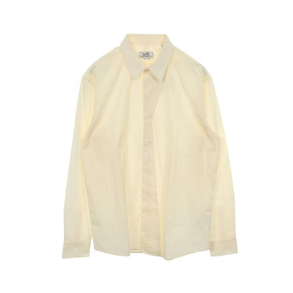 Hermes Series Button Long Sleeve Cotton Shirt