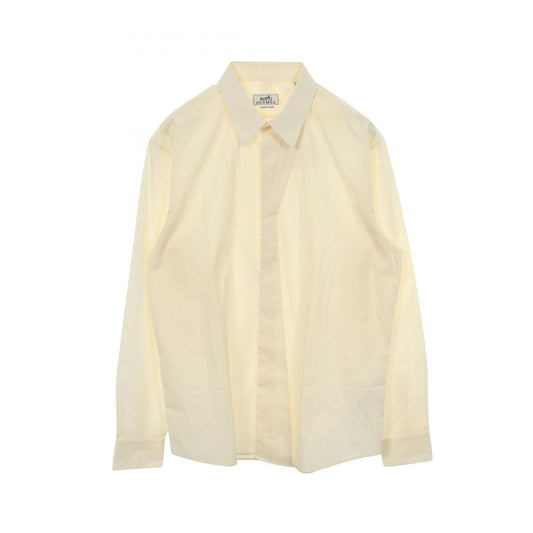 Hermes Series Button Long Sleeve Cotton Shirt