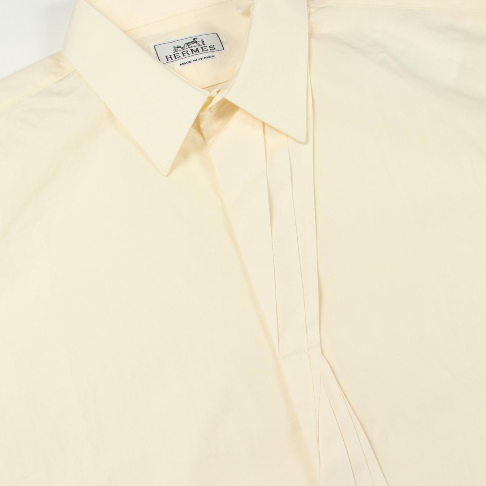 Hermes Series Button Long Sleeve Cotton Shirt — view 6