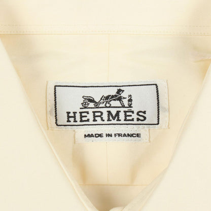 Hermes Series Button Long Sleeve Cotton Shirt — view 3