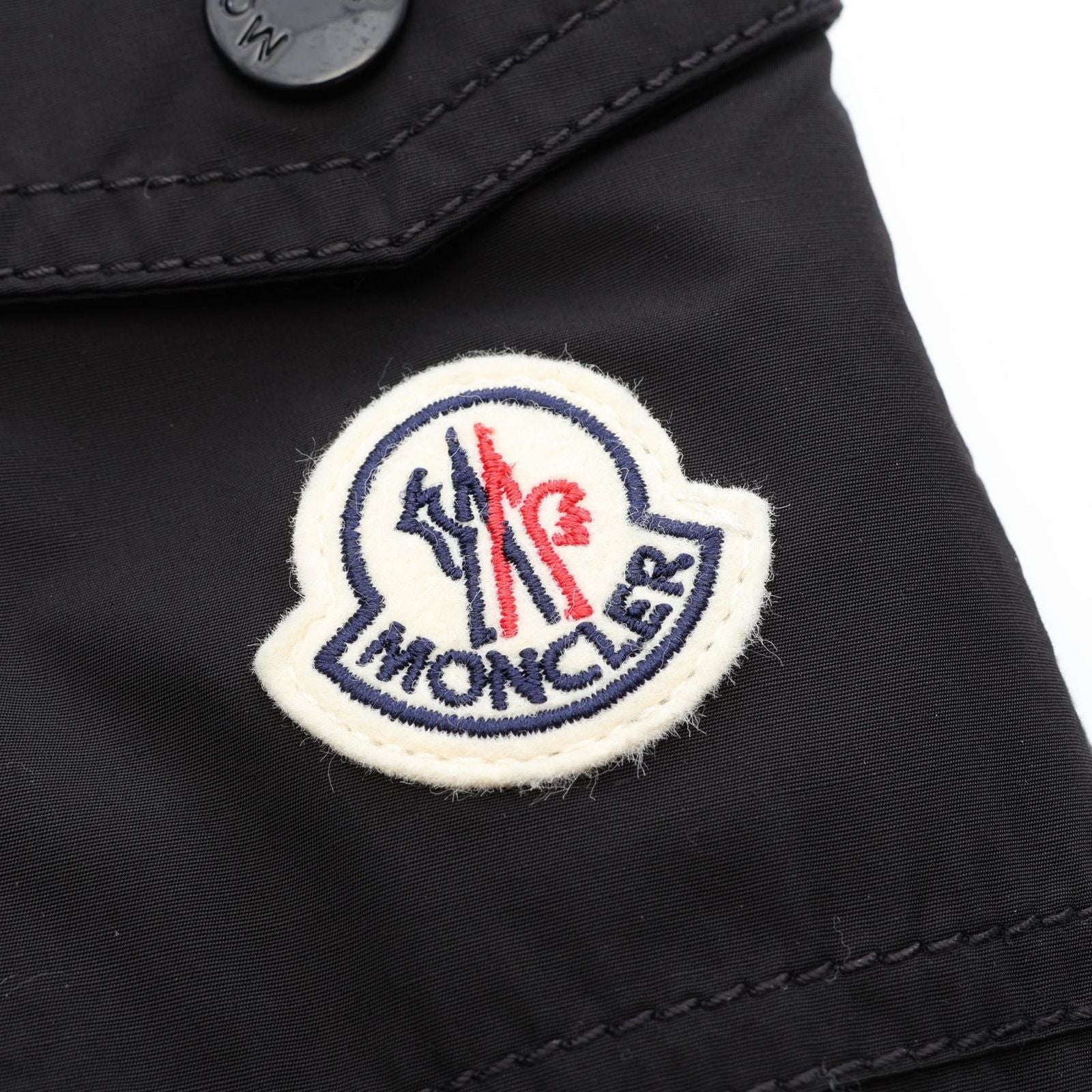 Moncler Laerte Hooded Black Long Hoodie — view 6